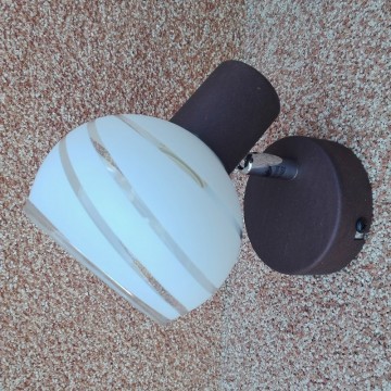 Spot lampa 1xE14 M150310 braon