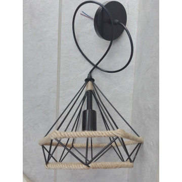 Visilica vintage CRAB metalna crna