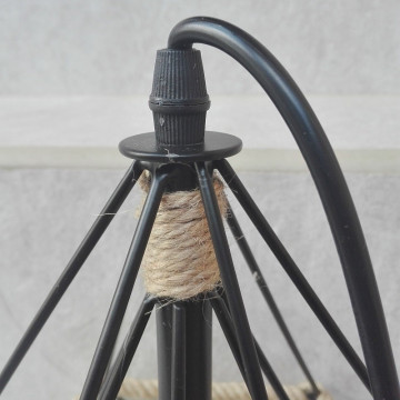 Visilica vintage CRAB metalna crna