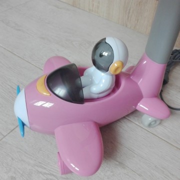 Dečija radna lampa HL044 avion roze