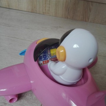Dečija radna lampa HL044 avion roze