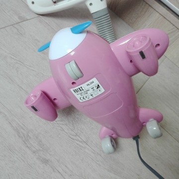 Dečija radna lampa HL044 avion roze