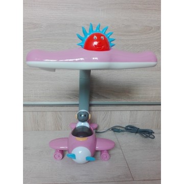 Dečija radna lampa HL044 avion roze