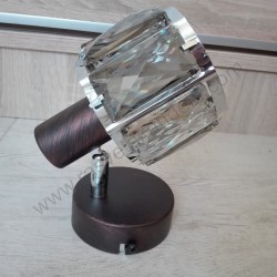 Spot lampa 1xE14 M160710-B kristali
