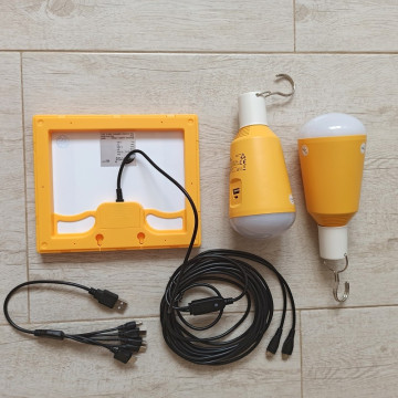 Solarni panel M702003 3W i led sijalice 2 x 2W 6500K