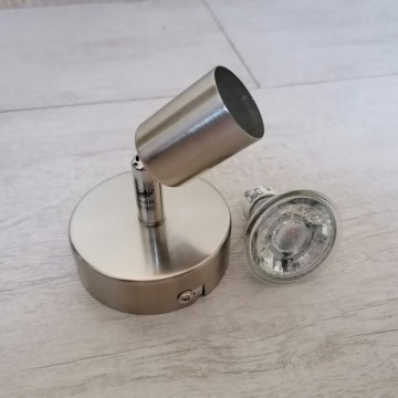 Spot lampa 1xGU10 M170110 mat hrom