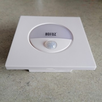 Nadgradno-ugradna LED lampa sa PIR senzorom GOLD 3W 4200K IP20 bela