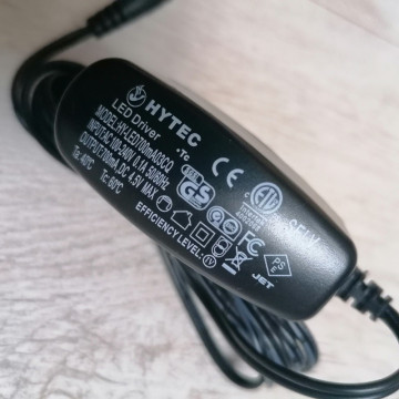 Zidna LED lampa MARTI HL008L 3W 3000K sa prekidačem crna