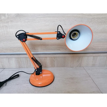 Stona radna lampa MTL2001 E27 narandžasta