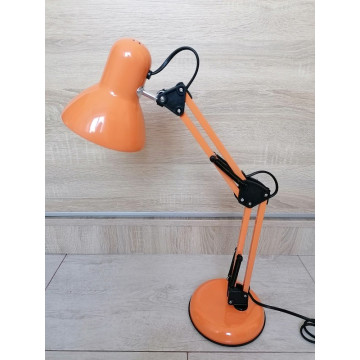 Stona radna lampa MTL2001 E27 narandžasta