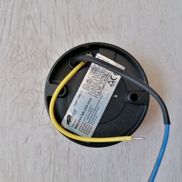 Nadgradna LED lampa M953043 3W 6500K crna