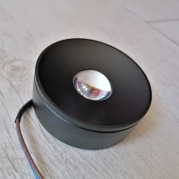 Nadgradna LED lampa M953043 3W 6500K crna