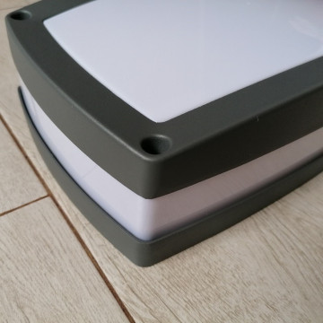 Baštenska zidna lampa 1xE27 M999010 tamno siva