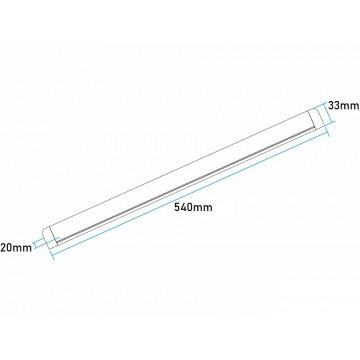 LED strela M203830 54cm 10W 6500K