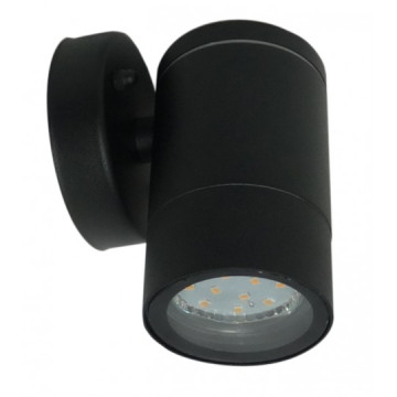 Baštenska zidna lampa 1xGU10 M951011 mat crna