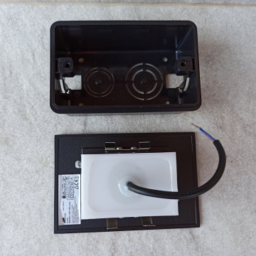 Spoljna ugradna LED lampa M953011 3W 4000K crna