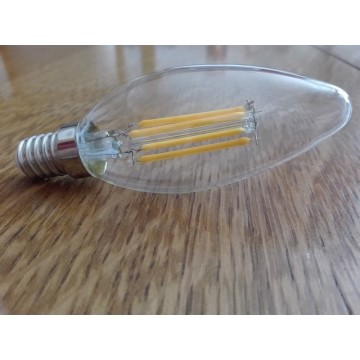 LED dimabilna sijalica E14 filament B35 4W 2700K
