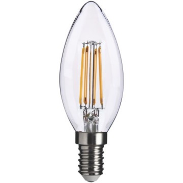 LED dimabilna sijalica E14 filament B35 4W 2700K