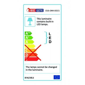 LED rozetna 15W 6400K VANESSA-15 bela