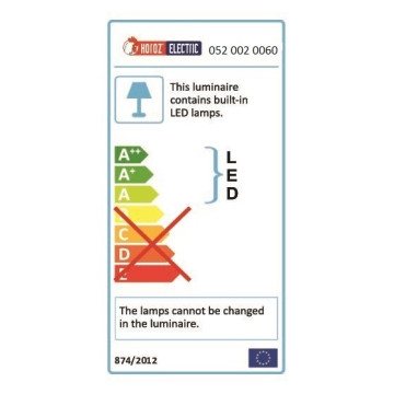 LED strela 60cm OMEGA-9 HL3011L 9w 6400K sa prekidačem