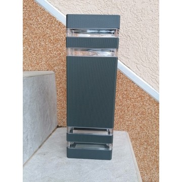 Baštenska zidna lampa 2xGU10 M035 II antracit siva