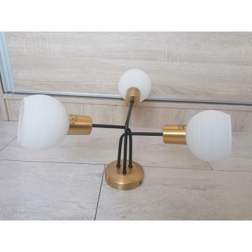Luster plafonjera M131133 crno-zlatna