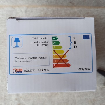 LED rozetna usmeriva 3W HL6741L DIANA 6500K mat hrom