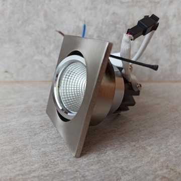 LED rozetna usmeriva 3W HL6741L DIANA 6500K mat hrom