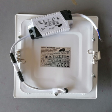LED panel 12W četvrtast M12UK 6500K