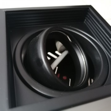 Nadgradna lampa usmeriva 1xGU10 FREZYA-S crna