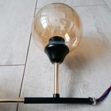 Luster plafonjera 75cm M11060-4 crna