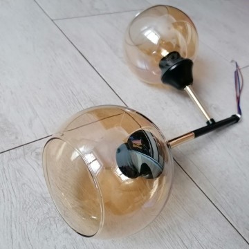 Luster plafonjera 75cm M11060-4 crna