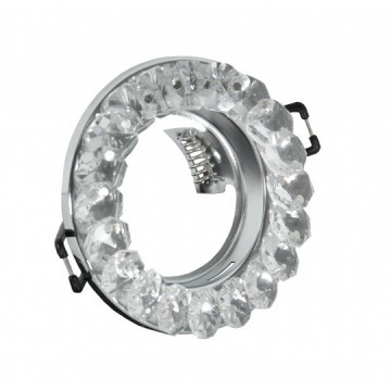 Rozetna staklena M206059 transparentna kristalna