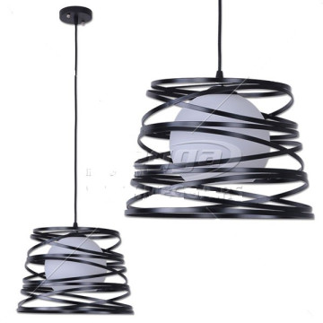 Luster visilica prečnik 32cm SIDON crna