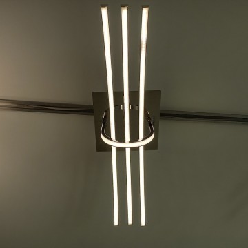 LED luster plafonjera 58cm ORION 30W 4000K hrom