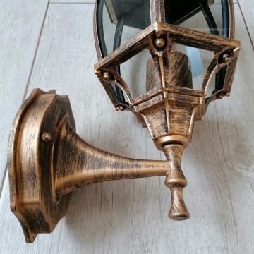 Fenjer zidni M2005-G crni