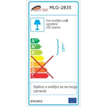 Led traka NEON FLEX MLG-2835 120d IP67 plava na kotur 50m