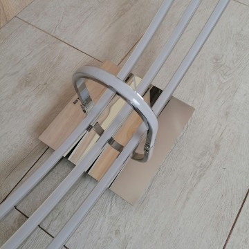 LED luster plafonjera 58cm ORION 30W 4000K hrom
