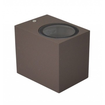 Baštenska zidna lampa 1xGU10 M952021 braon