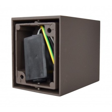 Baštenska zidna lampa 1xGU10 M952021 braon