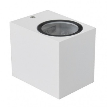 Baštenska zidna lampa 1xGU10 M952021 bela