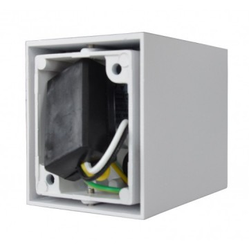 Baštenska zidna lampa 1xGU10 M952021 bela