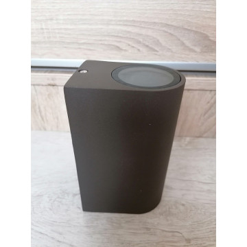 Baštenska zidna lampa 2xGU10 M952010 B braon