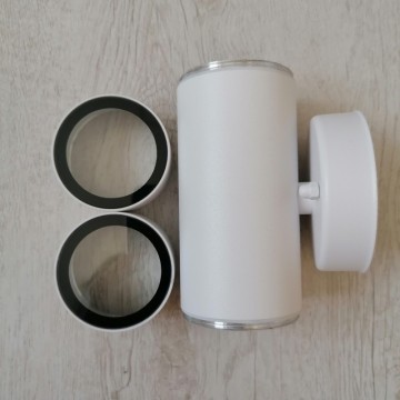 Baštenska zidna lampa 2xGU10 M950012 bela
