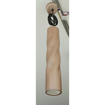 Visilica 1xGU10 coffee gold 9070