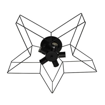 Luster plafonjera prečnik 58cm M10430-5 crna