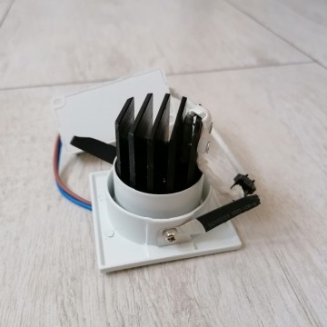 LED rozetna usmeriva 3W HL6741L DIANA 6500K bela