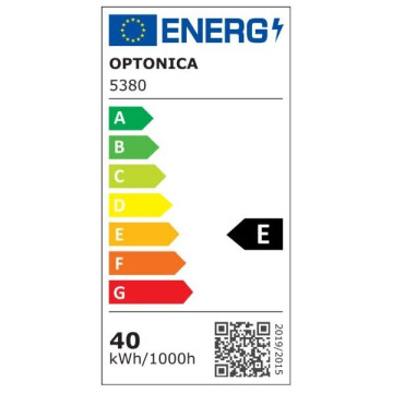 Led visilica LINEA dužina 118,5 cm 40W 4000K crna