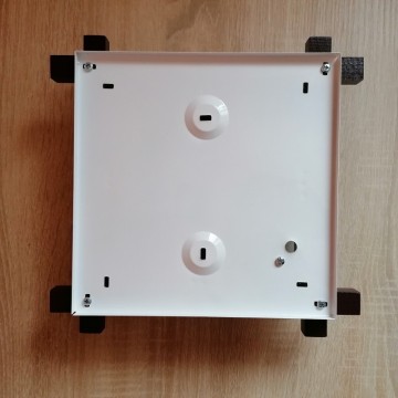 Drvena plafonjera 31cmx31cm 1xE27 233 tamno drvo