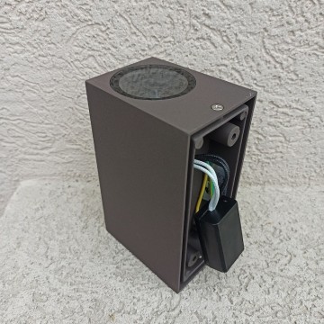 Baštenska zidna lampa 2xGU10 M952020 B braon